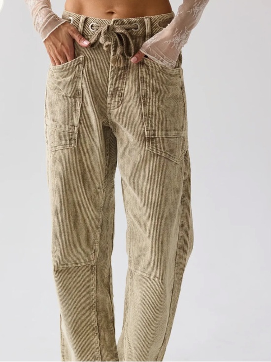 bohme Pants - Bohme Corduroy Barrel Pants